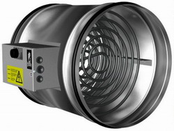Электрический канальный нагреватель 2vv  EOKO-355-12-3-B