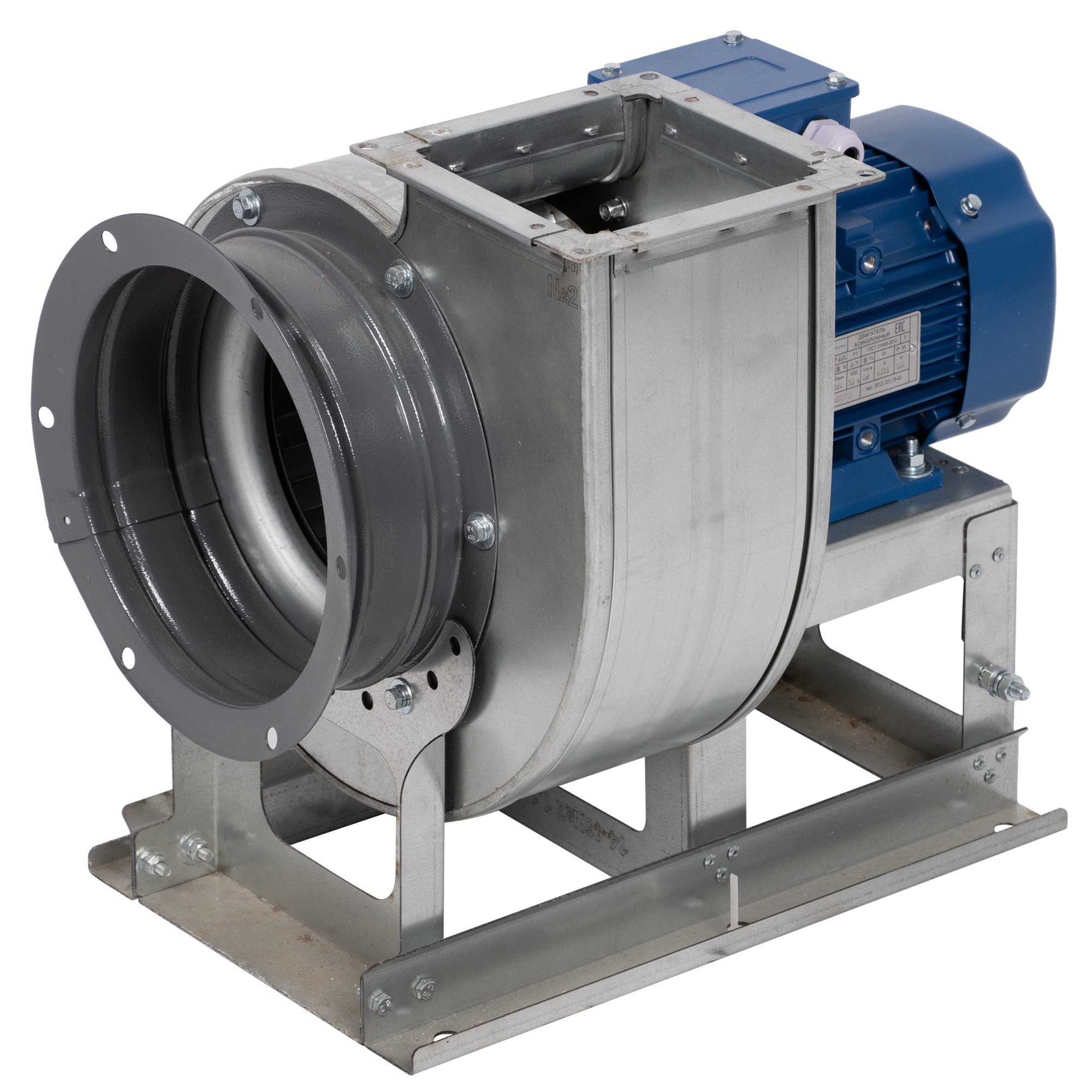 Вентилятор радиальный SHUFT RAD-3,15-RHP32-2,2-1500-Пр0 — изображение 2
