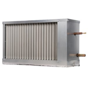 Охладитель фреоновый Shuft для прямоугольных каналов WHR-R 400*200-3