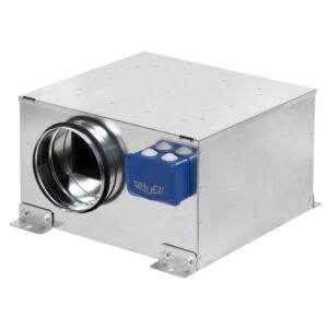 Вентилятор канальный круглый в звукоизолированном корпусе SHUFT ICFE 160 VIM