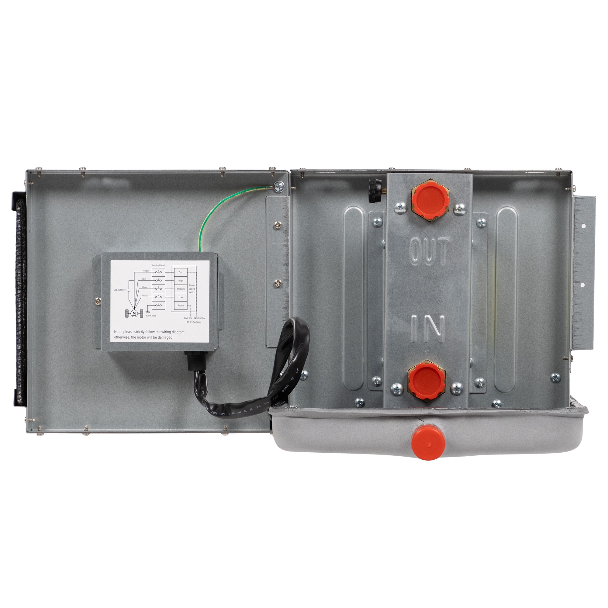 Фанкойл канальный SHUFT SFF-800G50 — изображение 5