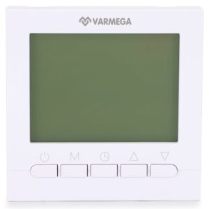 Термостат комнатный VARMEGA, VM19221, проводной, белый