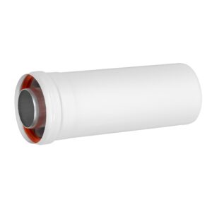 Удлинитель коаксиального дымохода раструбн. Royal Thermo 60/100, 250 мм