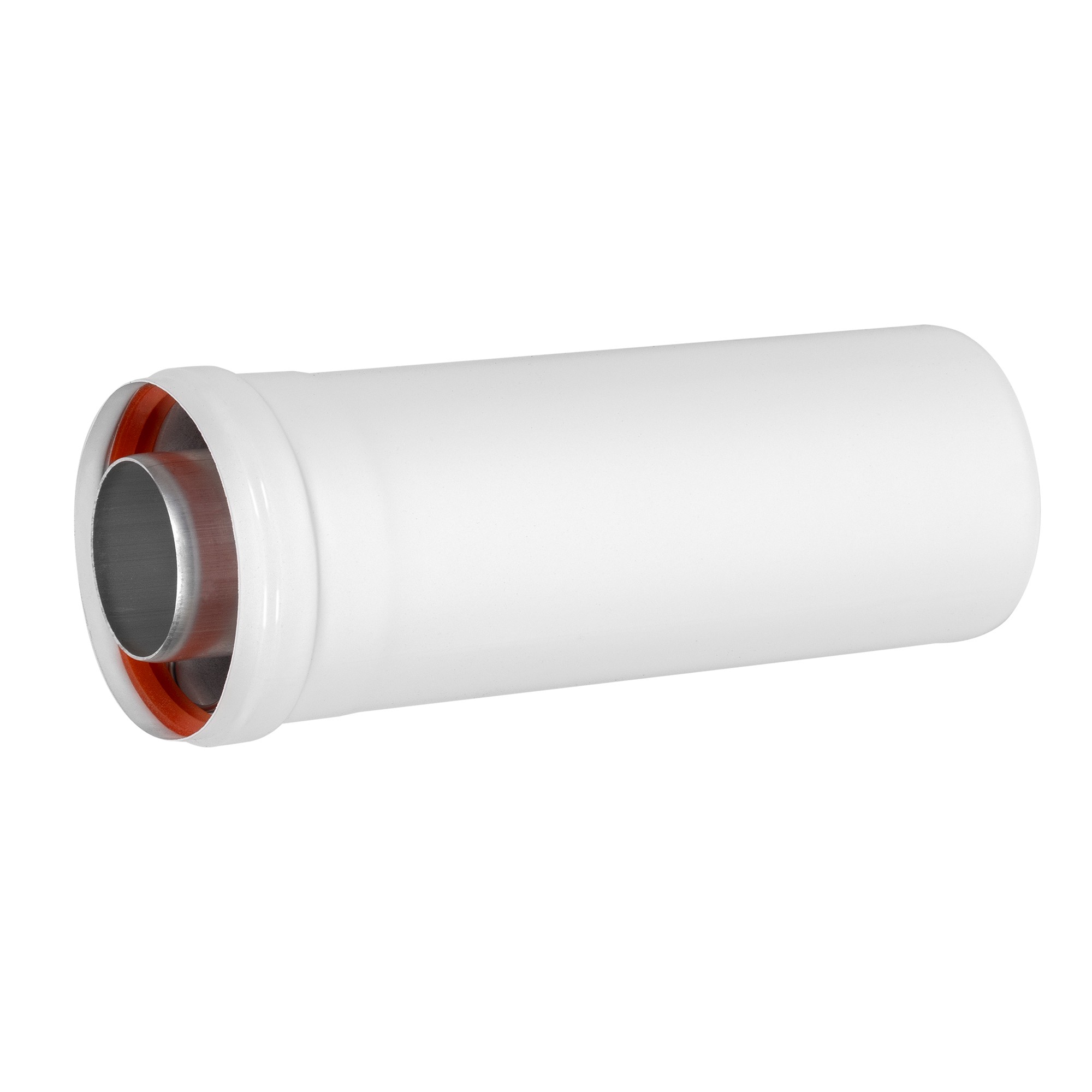 Удлинитель коаксиального дымохода раструбн. Royal Thermo 60/100, 250 мм