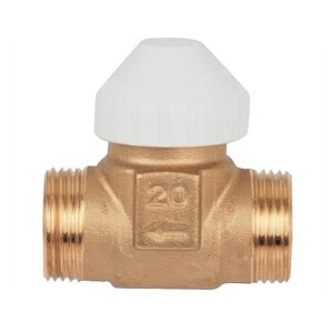 Клапан термостатический HENCO зональный, 2 x 3/4" - M30x1,5 - Kv 2