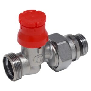 Клапан термостатический Giacomini прямой НР и преднастройкой 1/2" x 16, R412PX233