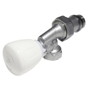 Клапан термостатический Giacomini угловой осевой микрометрический 1/2" x 16, R435X062