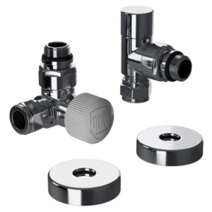 Набор термостатический трехосевой Royal Thermo Design Pro 15мм М30х1,5 (Хром)