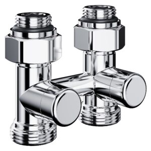 Узел нижнего подключения Royal Thermo Design прямой 1/2"х3/4"EK (хром)