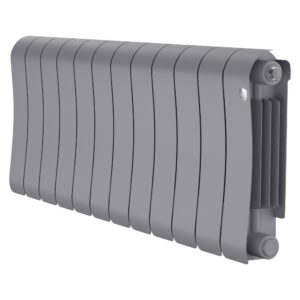 Радиатор биметаллический Royal Thermo Infinity 300 Silver Satin - 12 секц.