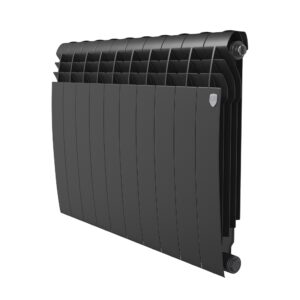 Радиатор биметаллический Royal Thermo BILINER B 500 Чёрный - 10 секц.