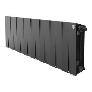 Радиатор биметаллический Royal Thermo PianoForte 300 Чёрный VR80 - 16 секц.