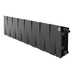 Радиатор биметаллический Royal Thermo PianoForte 200 Чёрный VR80- 16 секц.