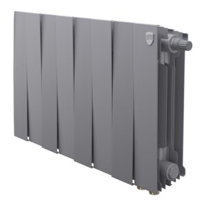 Радиатор биметаллический Royal Thermo PianoForte 300 Серебристый VR80 - 8 секц.