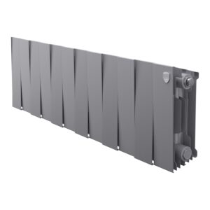 Радиатор биметаллический Royal Thermo PianoForte 200 Серебристый - 12 секц.