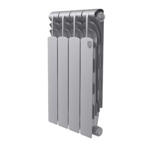 Радиатор биметаллический Royal Thermo Revolution B 500 Серебристый – 4 секц.