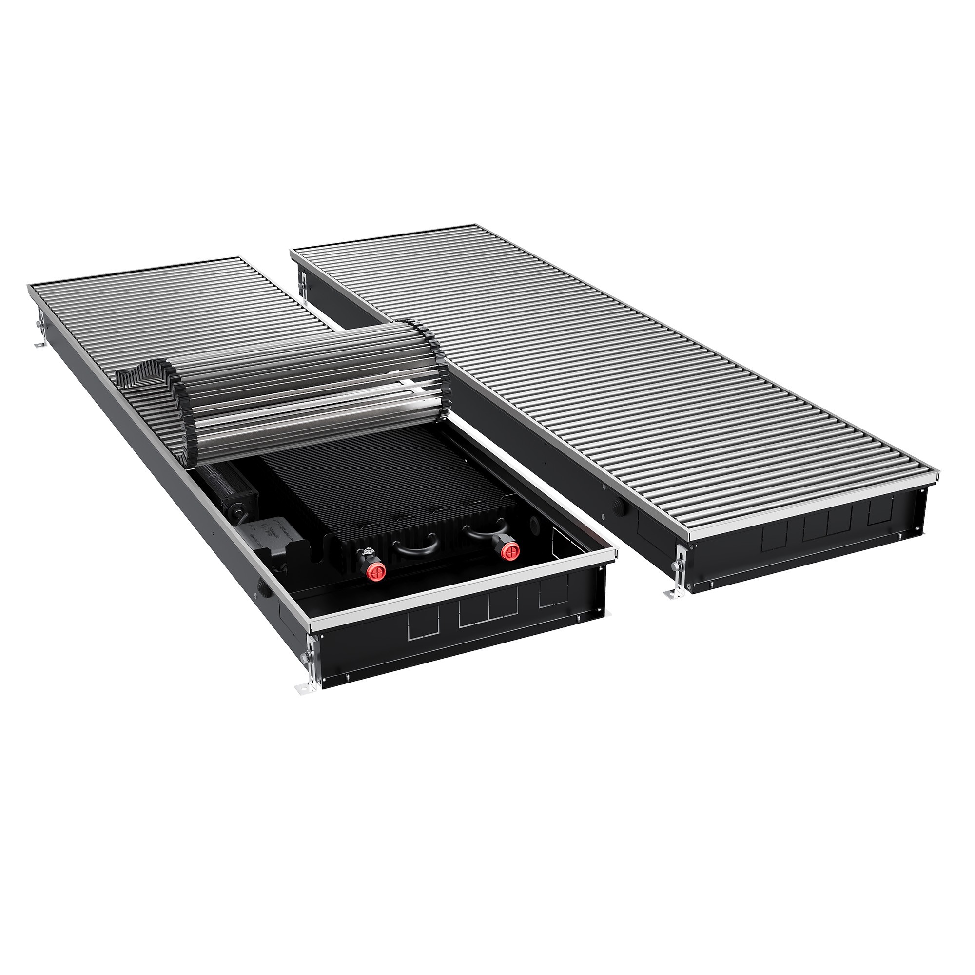 Конвектор внутрипольный Royal Thermo ATRIUM TURBO-90/400/1500-DG-U-NA