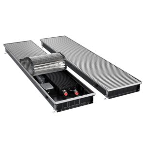 Конвектор внутрипольный Royal Thermo ATRIUM TURBO-80/300/1300-DG-U-NA