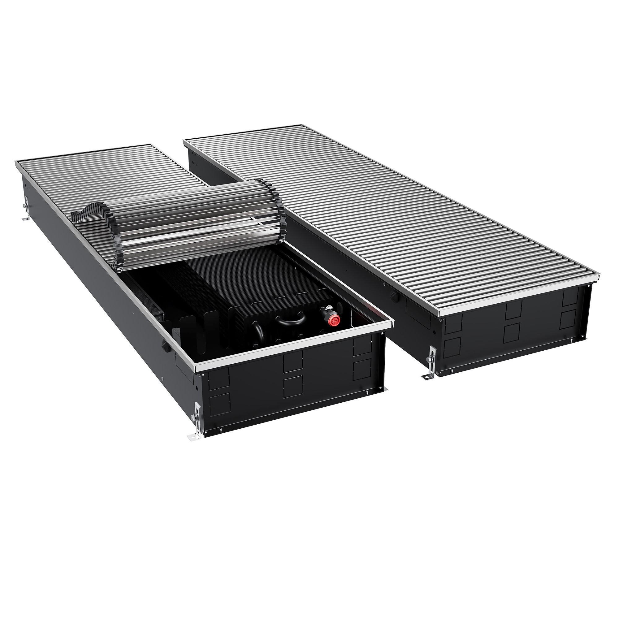 Конвектор внутрипольный Royal Thermo ATRIUM TURBO-150/400/2500-DG-U-NA