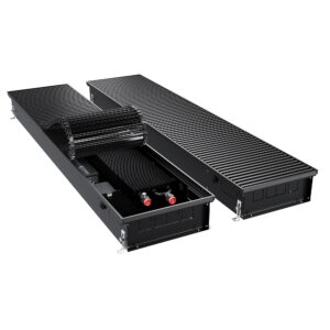 Конвектор внутрипольный Royal Thermo ATRIUM TURBO-110/300/2000-DG-U-BL