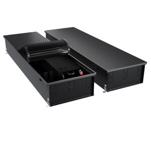 Конвектор внутрипольный Royal Thermo ATRIUM TURBO-190/400/1600-DG-U-BL