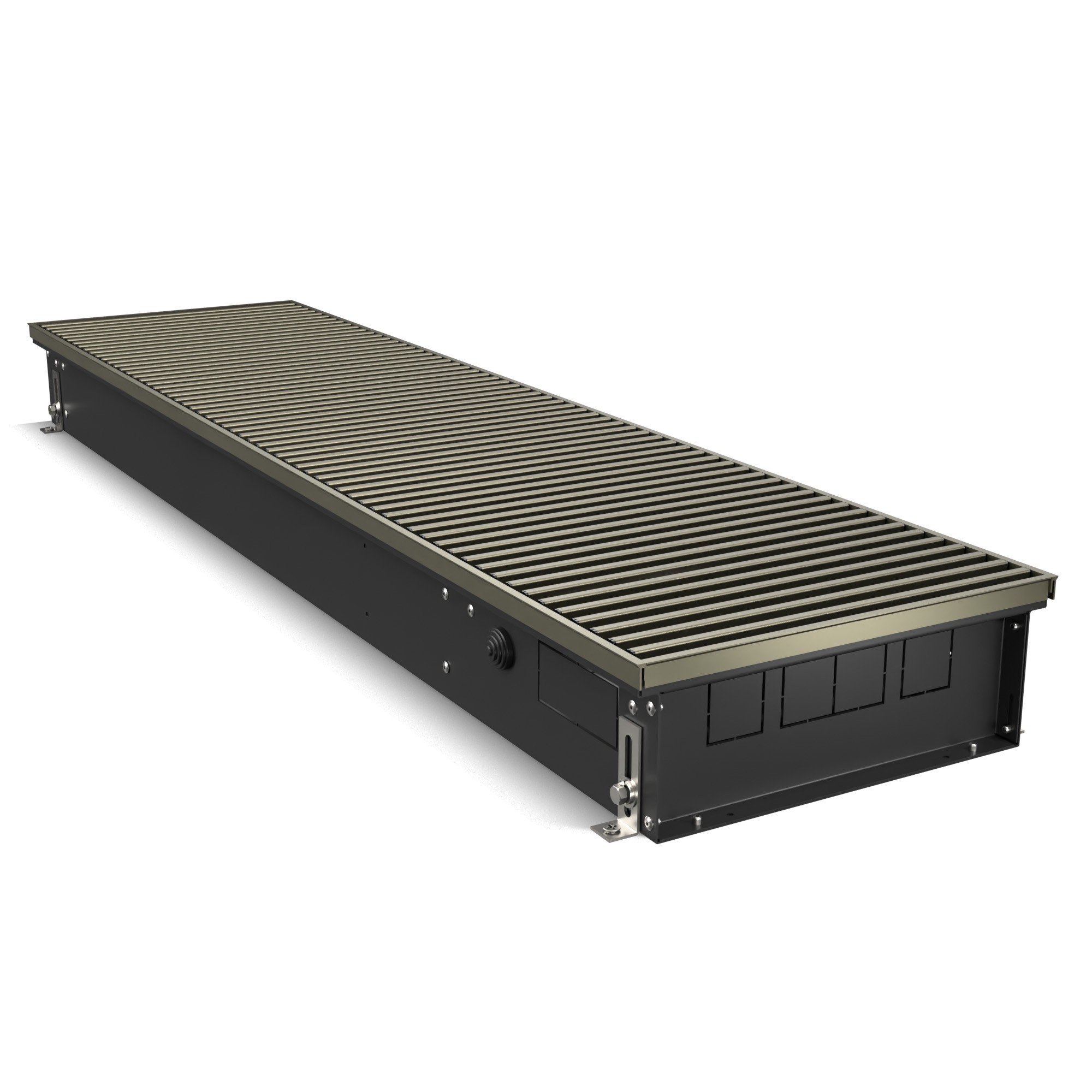 Конвектор внутрипольный Royal Thermo ATRIUM TURBO-110/400/1700-DG-U-DB